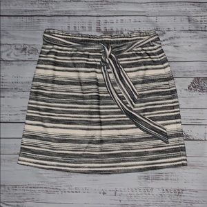 Loft Striped Skirt
